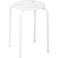 Табурет Melissa білий / білий 