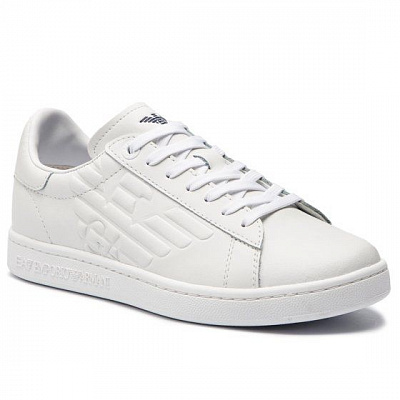 Кроссовки EA7 PELLE SNEAKER X8X001-XCC51-00001 р.5,5 белый