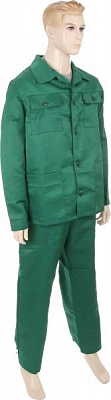 Костюм рабочий Торнадо Мастер (куртка и штаны) рост 3/4 р. 48-50 зеленый