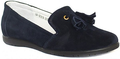 Туфли Мальви р.34 синий ш-329 