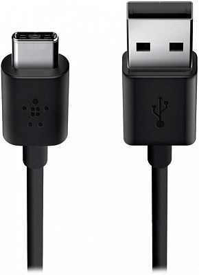 Кабель Belkin USB Type-C – USB Af 1.8 м черный (F2CU032bt06-BLK) 