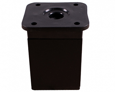 Нiжка регульована DC 40x40x60 мм чорна