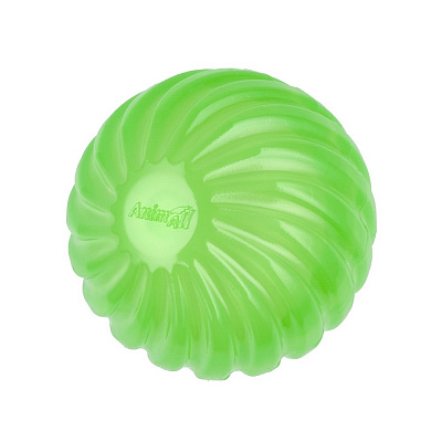 М'яч AnimAll хвиля з пискавкою 75 мм зелений (179856)