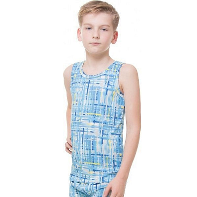 Майка дитяча для хлопчика KOSTA Майка дитяча р.110 синій