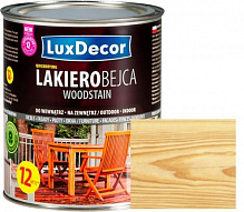 Лакобейц для древесины LuxDecor бесцветный глянец 0,75 л