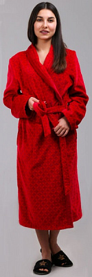 Халат Cawo Rombo р. 36 красный 