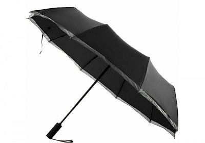 Парасолька Economix Promo Street чорна L39 см/D117 см чорний