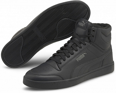 Черевики Puma Puma Shuffle Mid Fur 38321202 р.UK 9 чорний
