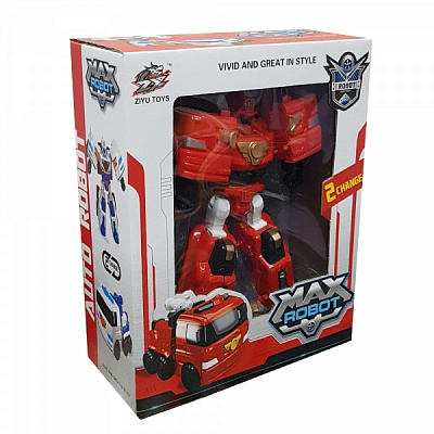 Робот-трансформер Maya Toys Пожежна машина L015-33