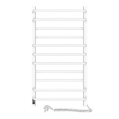 Полотенцесушитель электрический NAVIN Грандис 480х800 мм Sensor правый с таймером белый (12-108053-4880) 