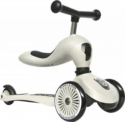 Самокат Scoot&Ride Highwaykick-1 світло-сірий SR-160629-ASH