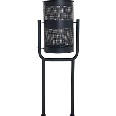 Урна Дельта двоопорна темно-сірий