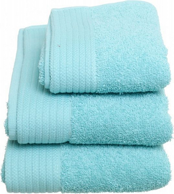 Полотенце махровое ОЕ 50x90 см бирюзовый UP! (Underprice) 