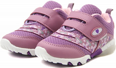Кроссовки для девочки UTSH-KN245 р.21 лиловый 