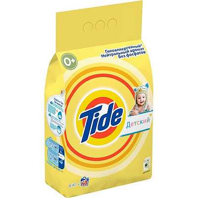 Стиральный порошок для машинной стирки Tide Детский Автомат 6 кг