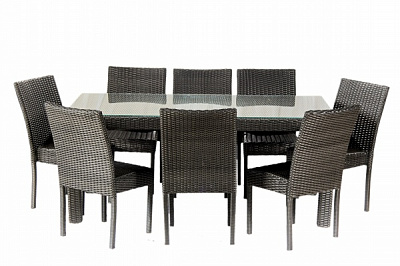 Комплект меблів Rattwood Каліфорнія Стандарт Максі темно-коричневий