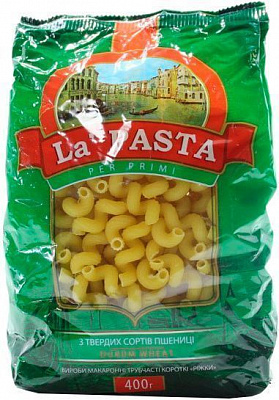 Макароны трубчатые короткие Рожки Per Primi 400 г 4820211661182 