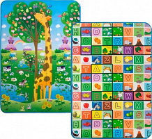 Развивающий коврик Limpopo Большой жираф и разноцветная азбука 120х180 см LP012-120