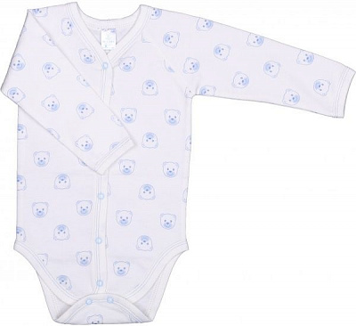 Боди детское для мальчика Baby Veres Baby Bear р.68 голубой 