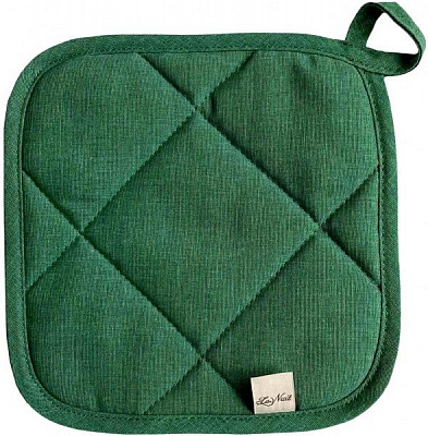 Прихватка РОУЗ Зеленая 20x20 см La Nuit 