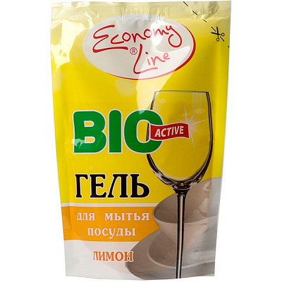 Средство для мытья посуды Economy Line Лимон 450 г
