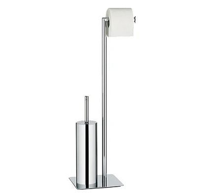 Держатель для туалетной бумаги Kela Style со щеткой хром