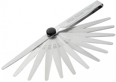  Tolsen 35044 Щупы 13 шт 0.05-1 мм