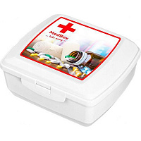 Контейнер для хранения медикаментов 1950.2 MEDBOX 0,85 л 60x150x125 мм