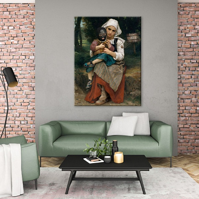 Постер Don`t kill my vibe 70x140 см Brushme