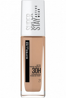 Крем тональный Maybelline New York Super Stay 30H 21 Nude Beige 30 мл