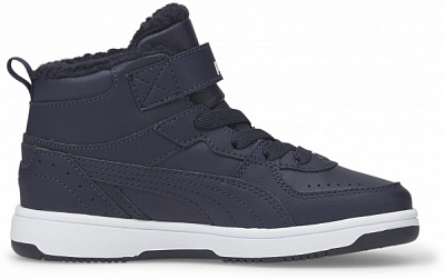 Черевики Puma Rebound Joy Fur PS 37547905 р.UK 2,5 темно-синій