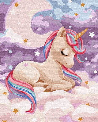 Картина за номерами Чарівний сон 40х50 см 40x50 см Ідейка