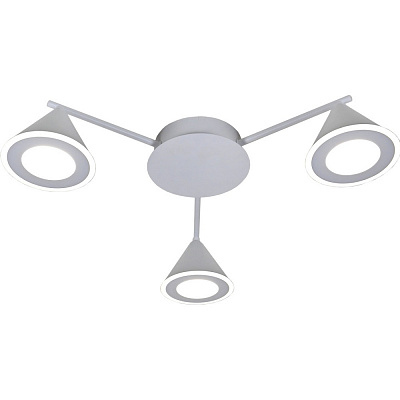 Люстра стельова Victoria Lighting 3x12 Вт GX53 білий French/PL3 white