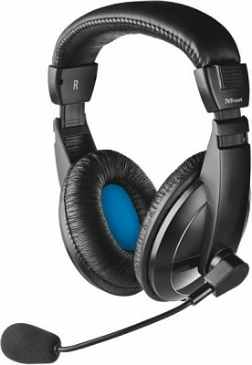 Гарнітура Trust Quasar Headset for PC and laptop 21661