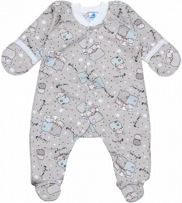 Комбінезон унісекс Minikin 201360156 р.56 сірий