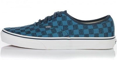 Кеды Vans U_Authentic_(Stitch_Checker) V004MLJPK р. US 8,5 синий