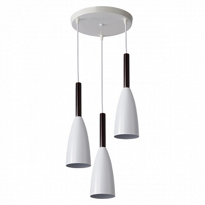 Світильник підвісний Hopfen Bell 3x40 Вт Е27 білий