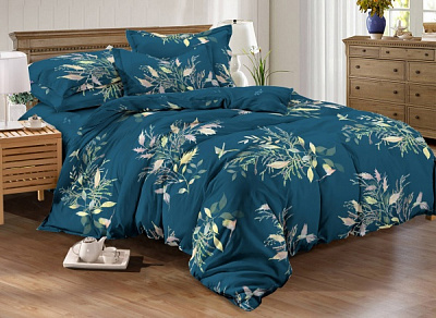 Комплект постільної білизни Dream 1,5 синій Ibolo