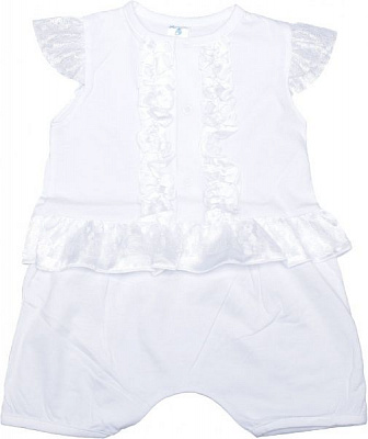 Напівкомбінезон Minikin р.68 білий 174402