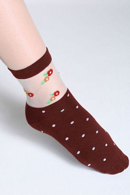 Шкарпетки жіночі Giulia WSM-015 р. 36-38 марсала