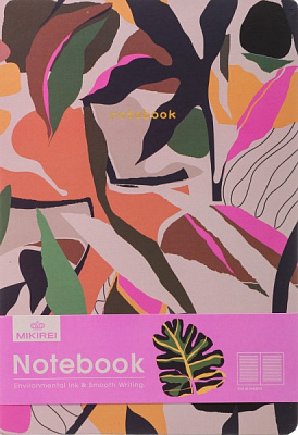 Блокнот Квітучі джунглі 21х14,5 см Mikirei