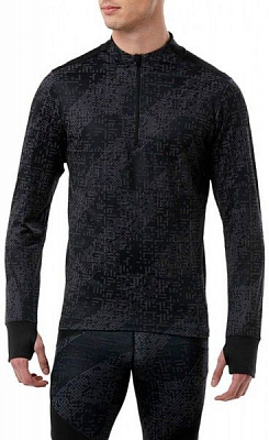 Джемпер Asics Lite Show Long Sleeve 1/2 146619-1179 р. XL чорний