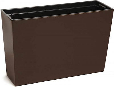 Горшок для цветов Lamela Вербена прямоугольный 37,5л мокко 