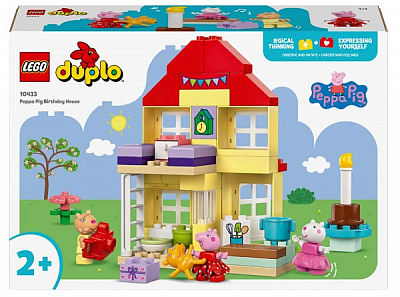 Конструктор LEGO DUPLO Святковий будинок Пеппи 10433