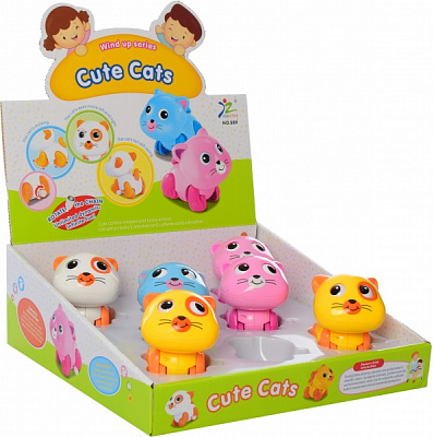 Іграшка заводна Metr+ Кішка в асортименті 589