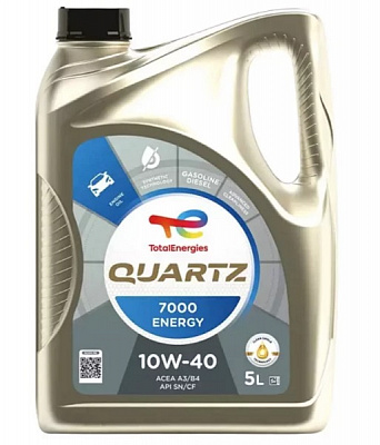 Моторное масло Total Quartz 7000 Energy 10W-40 5 л (TL 216678)