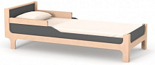Кровать Veres подростковая Ницца 190х80 темно-серый 27.1.1.36.16