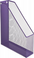 Лоток для бумаг 24.2х6.7х31.3 см фиолетовый