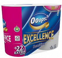 Туалетний папір Ooops! Excellence тришаровий 4 шт.