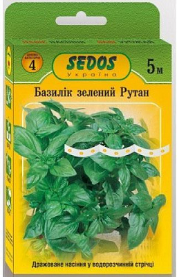 Семена базилик Рутан На ленте